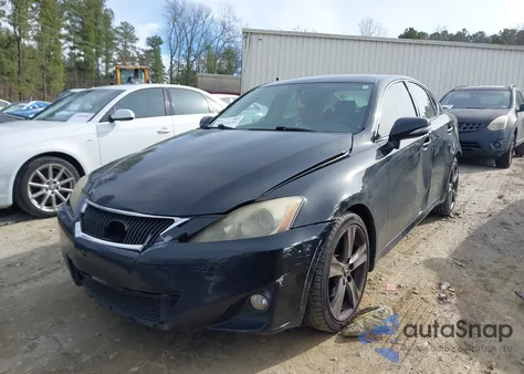 2012 Lexus Is 250 z USA, uszkodzony, nr VIN JTHBF5C27C5179029
